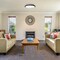Round LED Ceiling Light Fixture Modern Flush Mount 36W 6500K Cool Daylight Energy Ideal for Office Kitchen Bedroom Living Room Bathroom Dining Room Hallway and Entryway